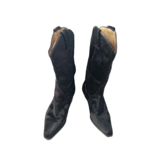 Donald J Pliner Calf Hair Boots Women's Size 6 Brown Retail $475 - Picture 4 of 10